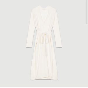 Maje Long Wool & Cashmere Cardigan